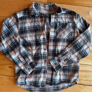 Under Armour Men's Casual Plaid Shirt - Black, Red, and White